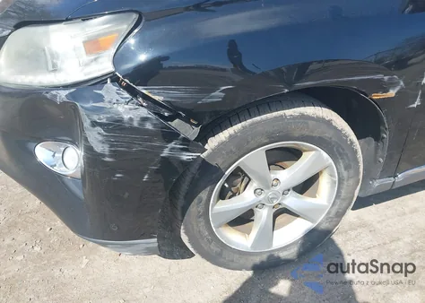 2013 Lexus Rx 350 z USA, uszkodzony, nr VIN 2T2BK1BAXDC195403